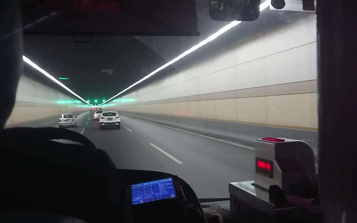 【新人尝试】苏州公交pov - 园区公交110路 第一视角前面展望_汽车