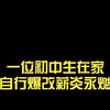 一位初中生在家自行爆改薪炎永燃