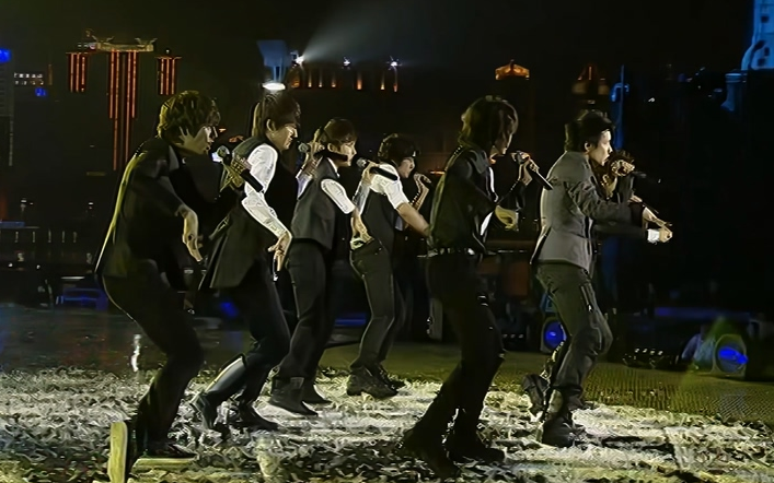 【4K 舞台】Super Junior-M《 Super Girl 》中韩歌会 20091009