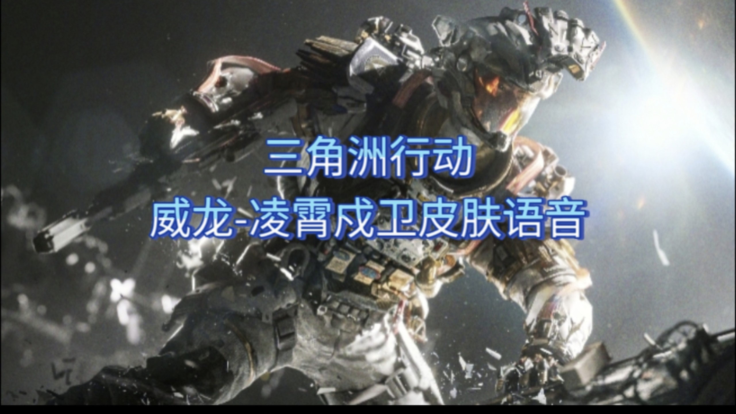 三角洲行动威龙——【凌霄戍卫】皮肤语音
