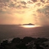 空镜头视频 夕阳灯塔阳光海洋 素材分享