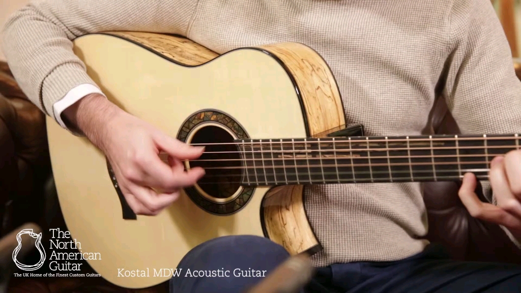 【豪琴赏析】有琴也不一定有这双手 Kostal MDW Acoustic Guitar Manchinga & German Spruce [No bb]