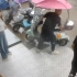 5月1日，广东潮州路虎车祸完整视频，疯狂冲撞行人和商店。