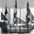 黑珍珠号1/96帆船模型