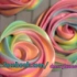 彩虹玫瑰蛋白饼干Rainbow Rose Meringue Cookies