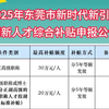 2025年东莞市新时代新引进创新人才综合补贴申报公告来了！正高级职称最高补贴30万元！副高级职称最高补贴20万元！硕士最高补贴6万元！中级职称最高补贴6万元