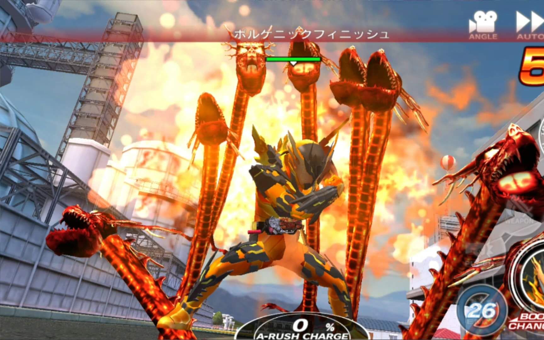 假面骑士城市大战 龙我 假面骑士cross-z magma bc必杀技