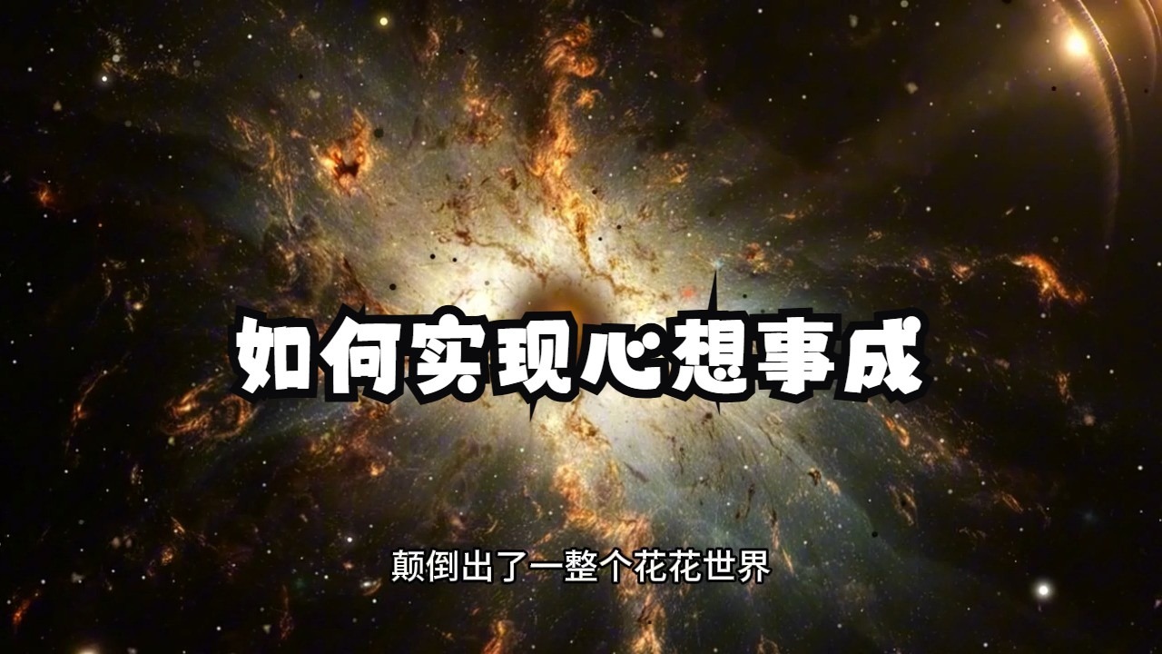 如何才能实现自己的愿望，真正做到心想事成？心想事成的根本法门！