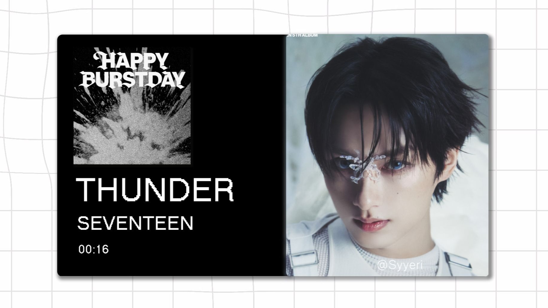 【8D环绕】THUNDER - SEVENTEEN 请佩戴耳机使用~