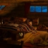 暴风雪天，在舒适的冬季小屋中深度睡眠，令人放松的风雪声，减压助眠