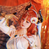 橙子喵酱cosplay 刻晴&妮露