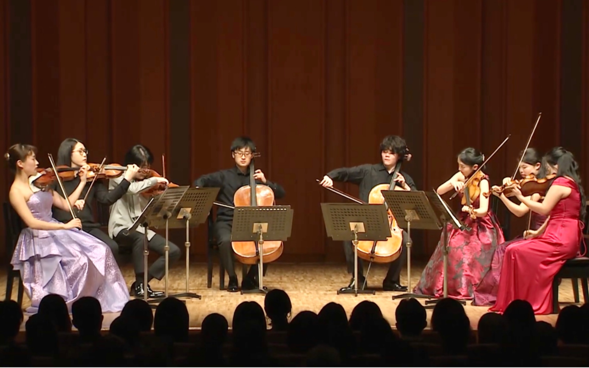 门德尔松-降E大调弦乐八重奏 Mendelssohn: Octet in E-flat major, Op.20 / Violin Cello Viola