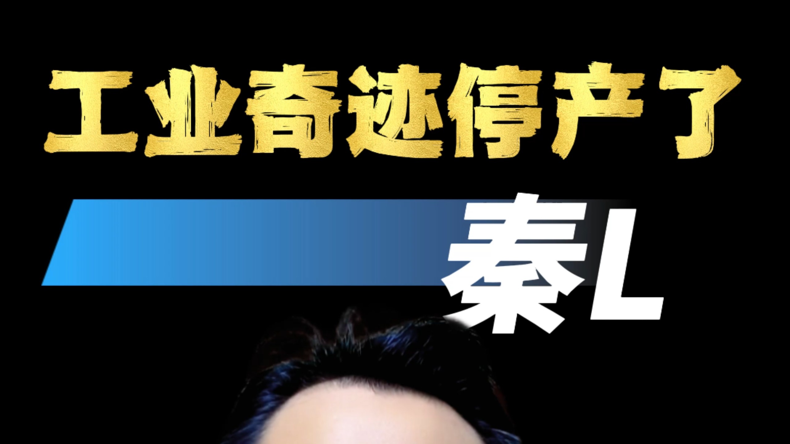 工业旗舰秦L停产了