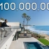 在加利福尼亚州马里布价值 1 亿美元的海滨豪宅内