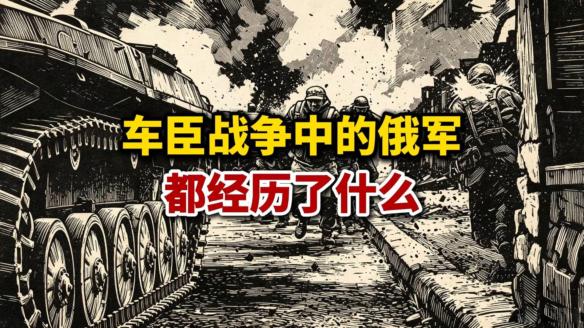 车臣战争中的俄军都经历了些什么？打赢后的普京稳坐总统二十年