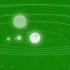 【绿幕菌】星系轨道运行绿幕素材（无水印）