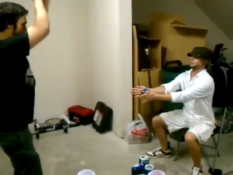 玩忍者游戏～～但没砍中的结果是、、、？