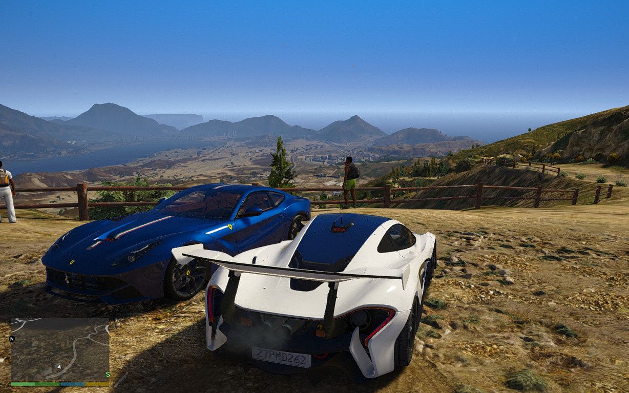 gta5画质包 包马 风景 演示娱乐新手