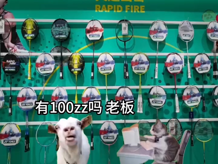 球场上的富哥#羽毛球 #100zz #羽毛球装备 #羽毛球拍 #羽球人