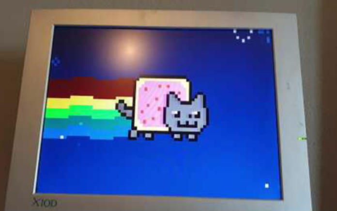 在老电脑上运行彩虹猫