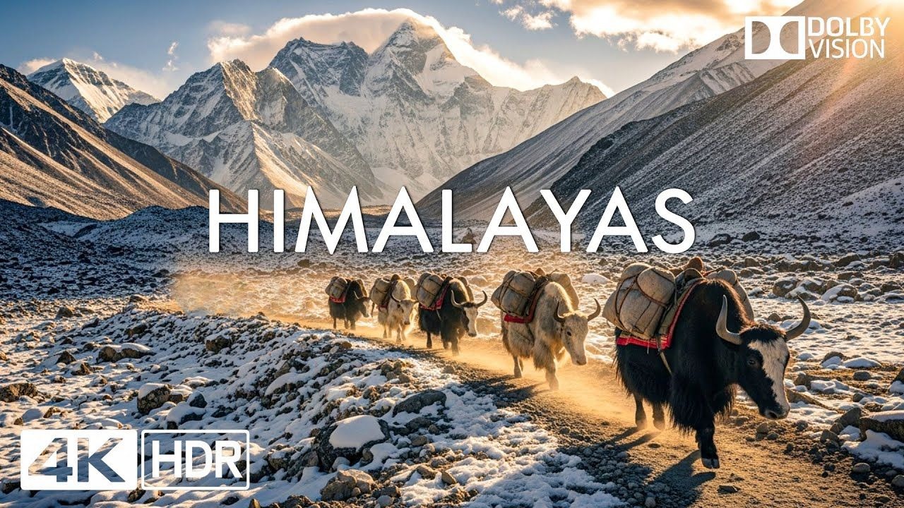 世界屋脊 4K 喜马拉雅山脉最美景色