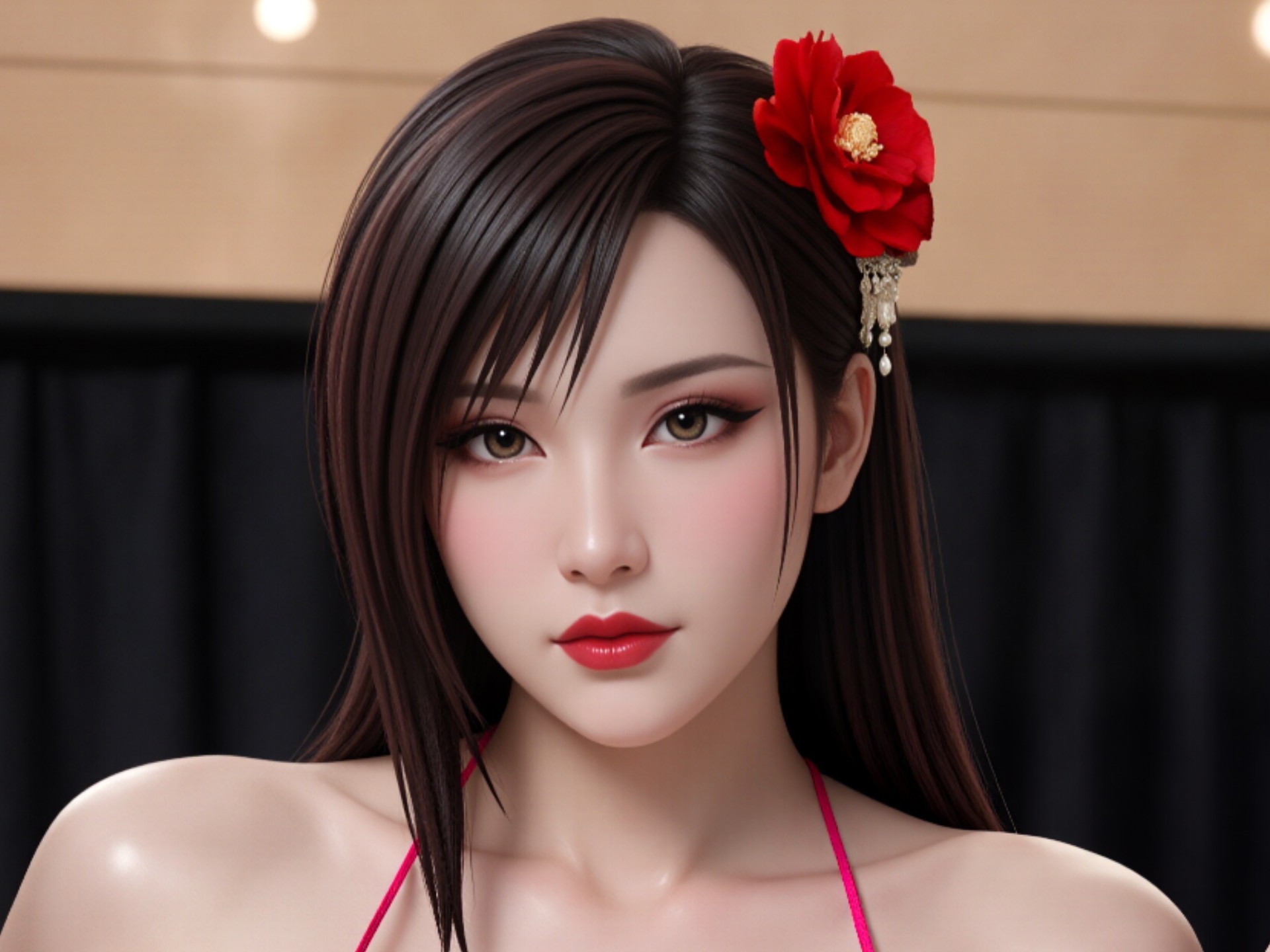 圣诞夜粉丝福利，暗黑蒂法摇