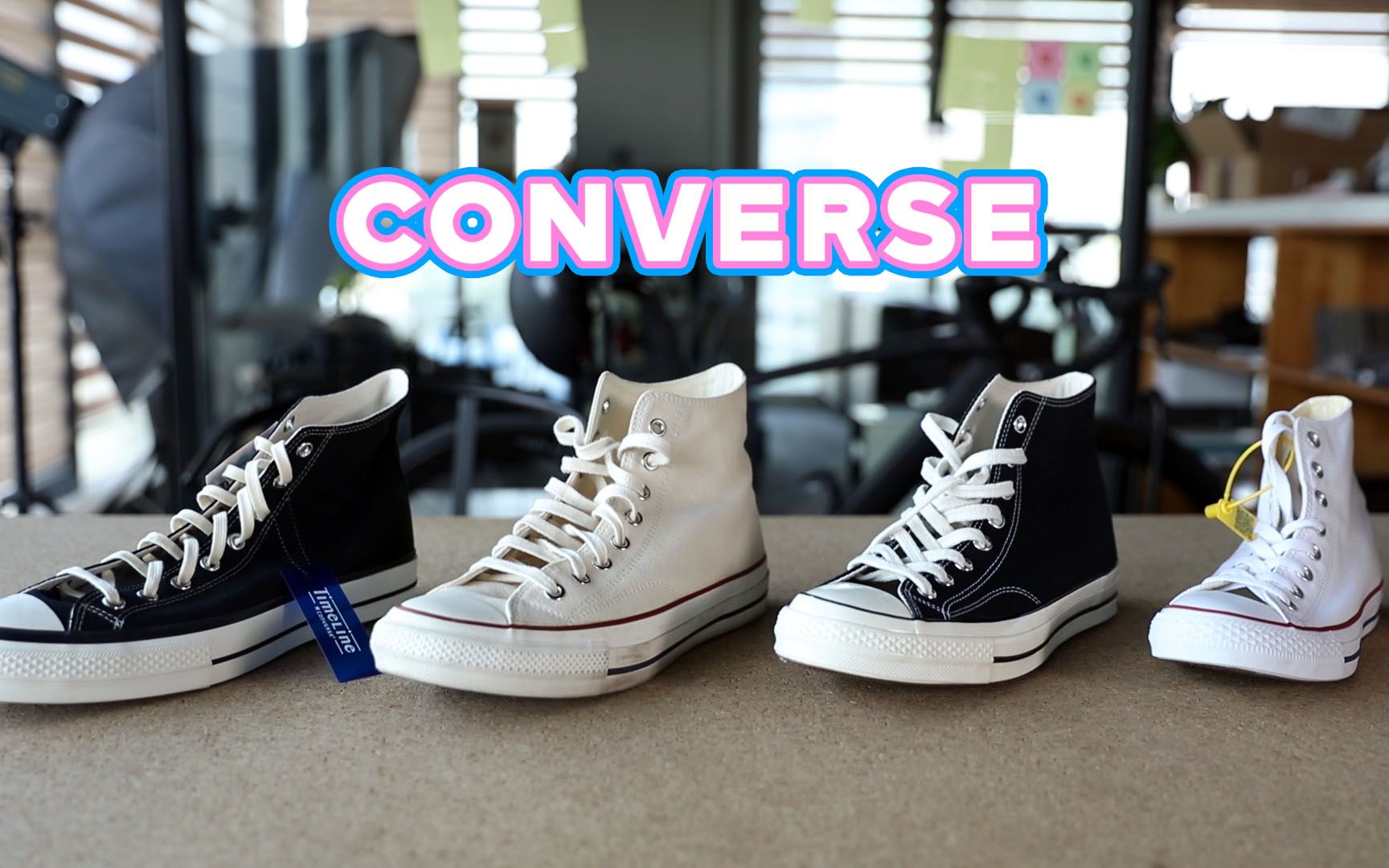 【ITAKE】不同价位的converse帆布鞋究竟有多大差距