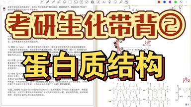 #生化带背#<em class="keyword">蛋白质结构</em>