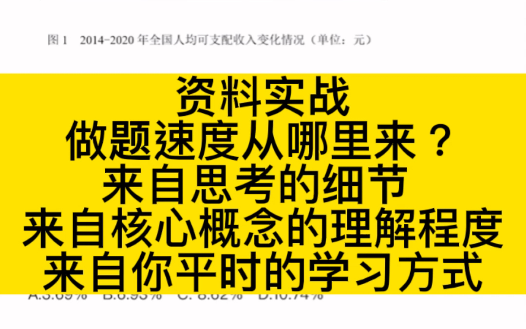 资料分析实战 15min 搞四篇是目标