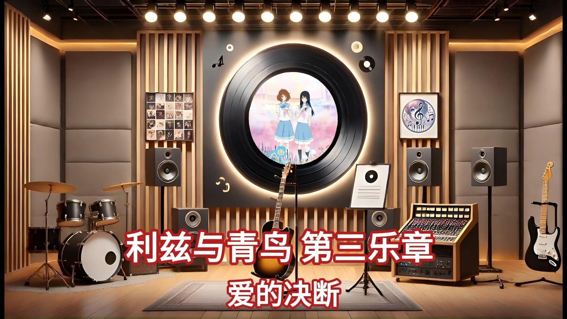 【Hi-Res试听】《リズと青い鳥 第三楽章「愛ゆえの決断」》|《利兹与青鸟》经典乐章，触动心灵的抉择旋律（中日字幕）