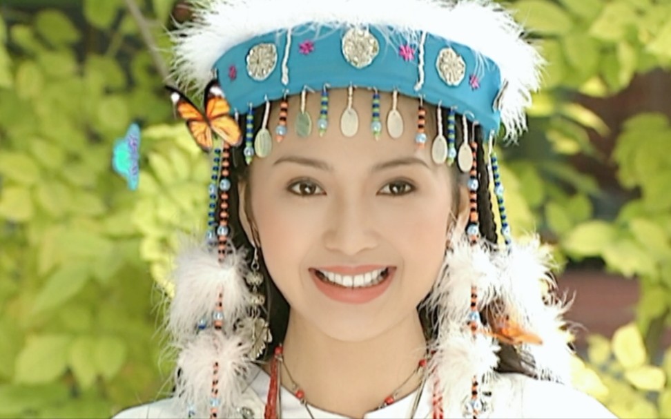 笛子版《梦里》配上最美香妃，刘丹的含香惊艳了多少人的童年？
