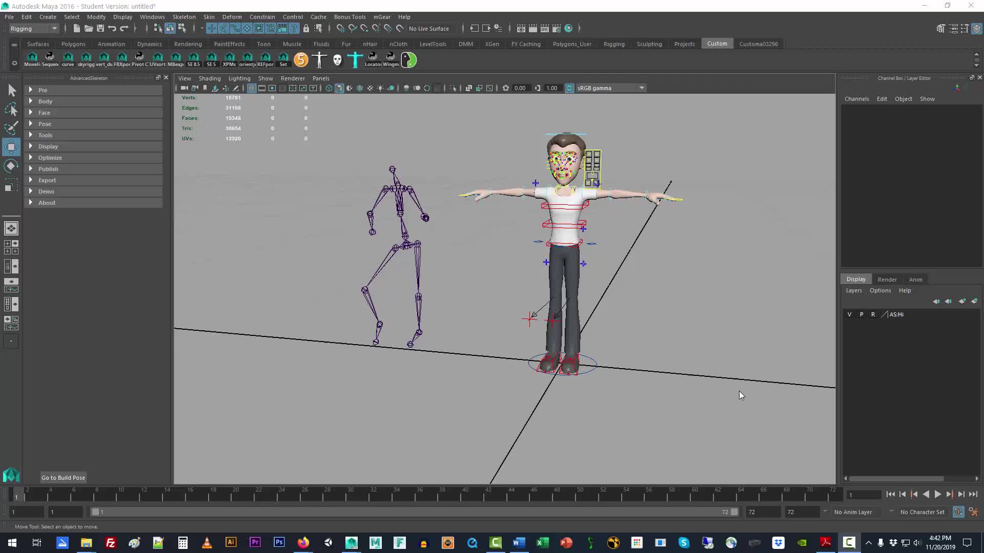Copy Mocap from Motionbuilder to Maya's Advanced Skeleton_哔哩哔哩_bilibili