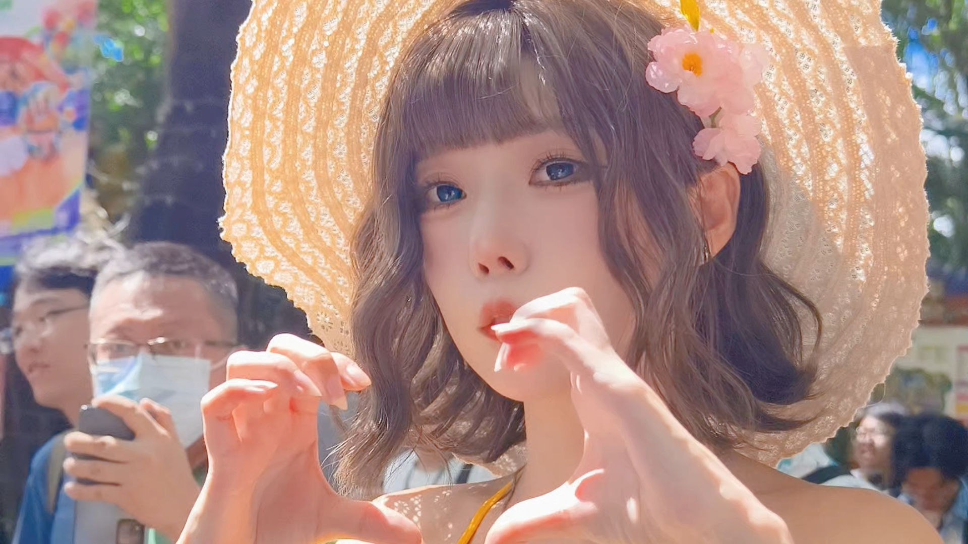 长隆水上乐园二次元夏水礼香草喵露露