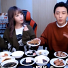 桃乃木香奈 大食美少女怒吃10多款韓國料理！超可愛的反差萌！2017.12.8 韓國網絡直播Namsoon
