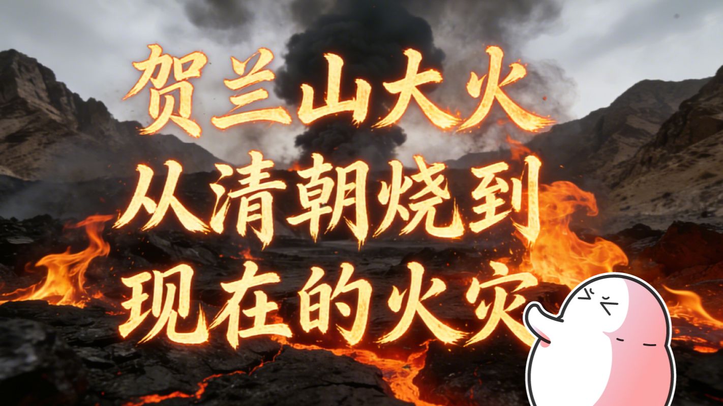 贺兰山煤矿大火：从清朝一直烧到了现在