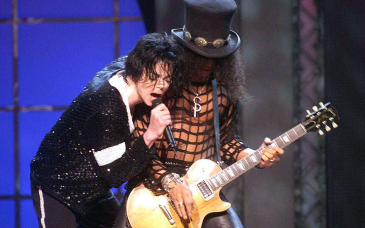 经典！！迈克尔杰克逊和Slash的合作 Beat it【高清重制版】