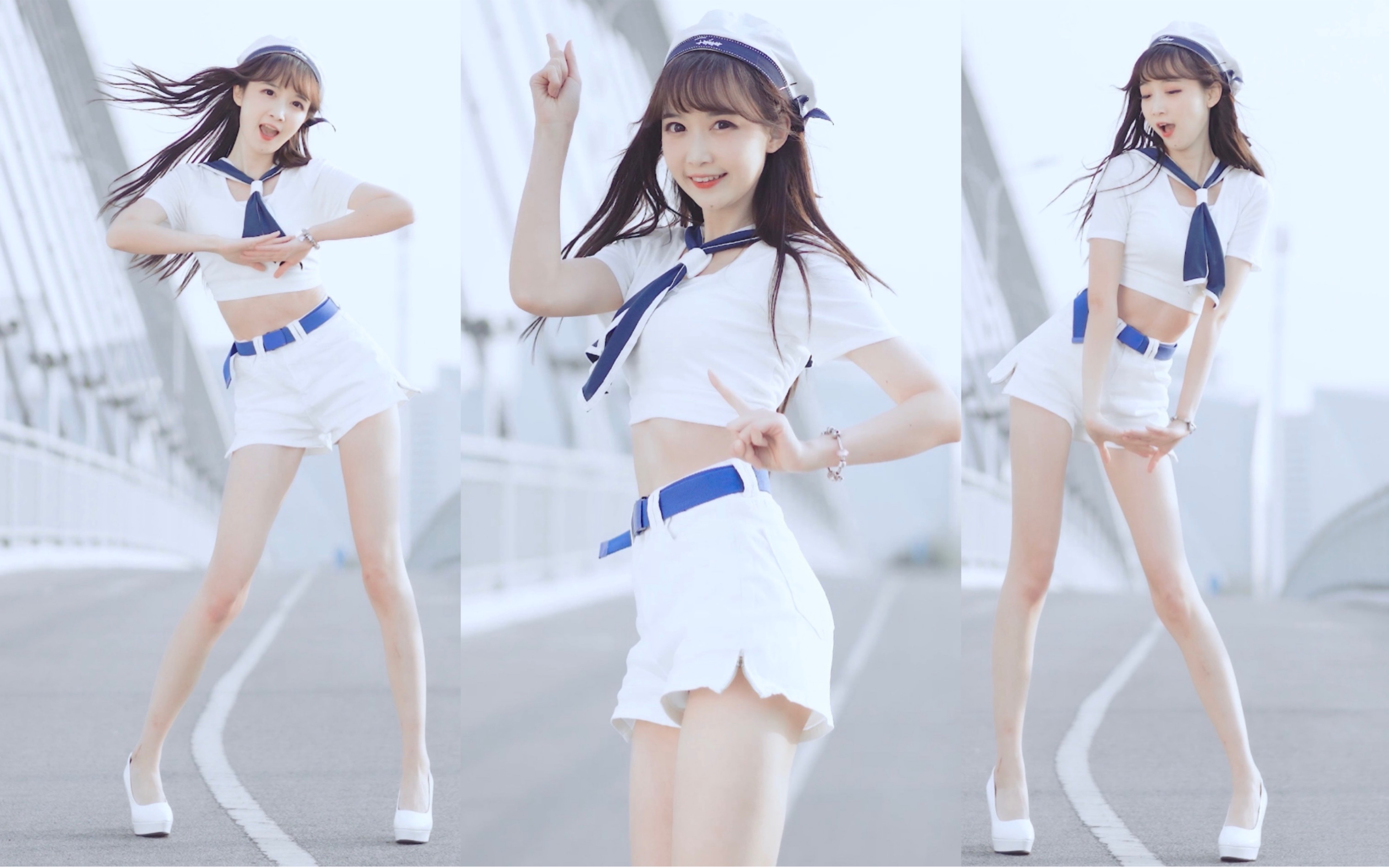 So Crazy！冬日水手妹❤完全疯了！