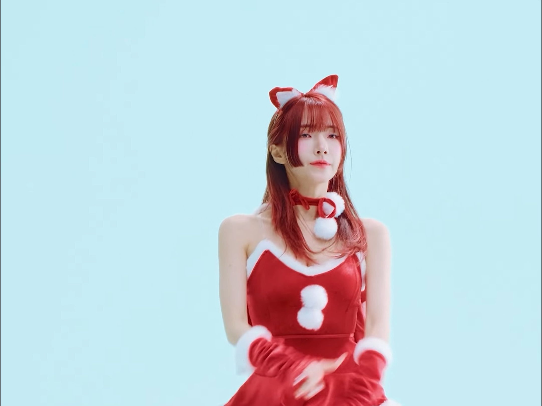 Seo Young Drama Christmas Dress Vertical Screen