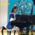 9岁四年级雷欣欣，肖邦圆舞曲op.69nr.2，比赛现场，画质感人（感动）