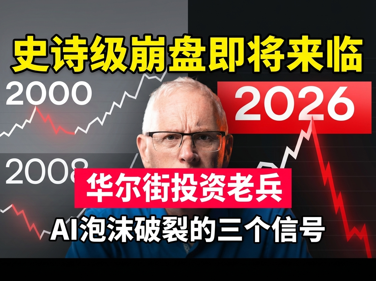[双语]史诗级崩盘！AI泡沫破裂3信号 Mark Tilbury 2025-11-01