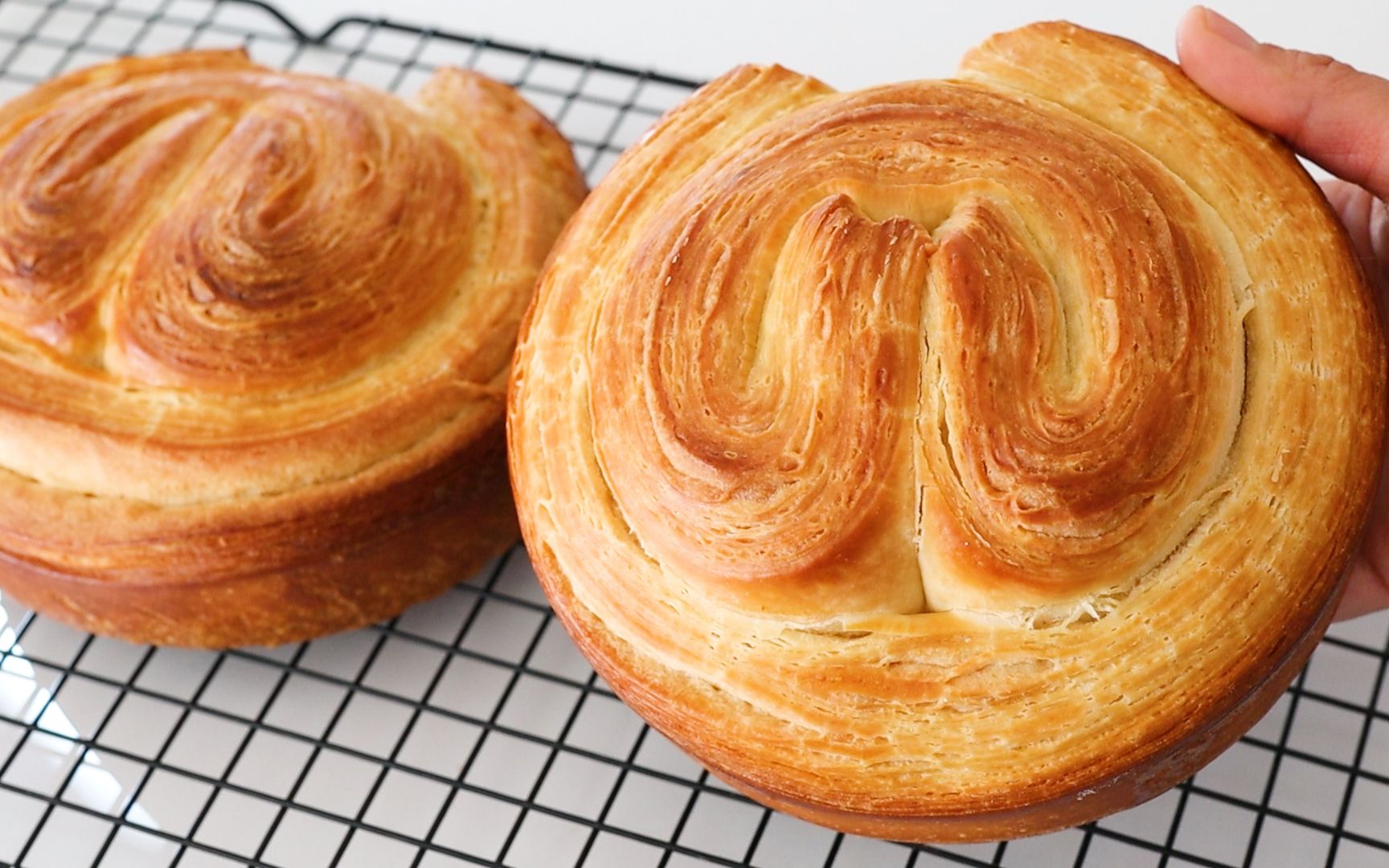 找到了一种快速制作手撕面包的方法！无需机器！无需冷冻