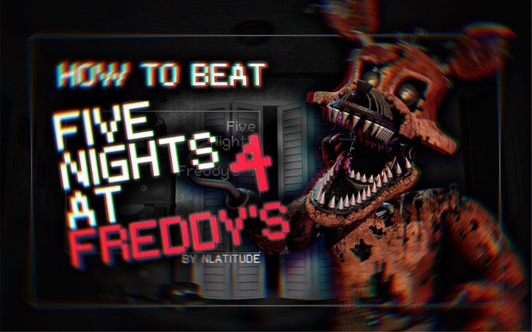 【FNAF|指南】4代游戏目标和基本操作 玩具防御措施