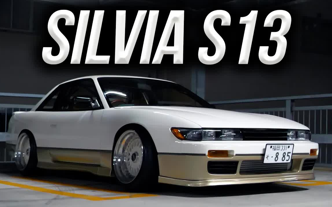 【JDM】Nissan Silvia S13 Midnight Run in Japan  4K