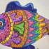 马克笔装饰画教程《五彩鱼》鱼类美术画画