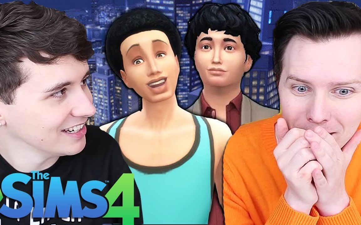 蛋菲玩游戏】Dab和Even正式在城市租公寓同居！【Dan and Phil play: Sims4 第59集】-哔哩哔哩