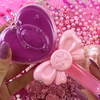 ASMR 史萊姆🦄💦💤 將「粉紅獨角獸」化妝品、眼影、閃粉混合到史萊姆中。 令人滿意的粘液視頻