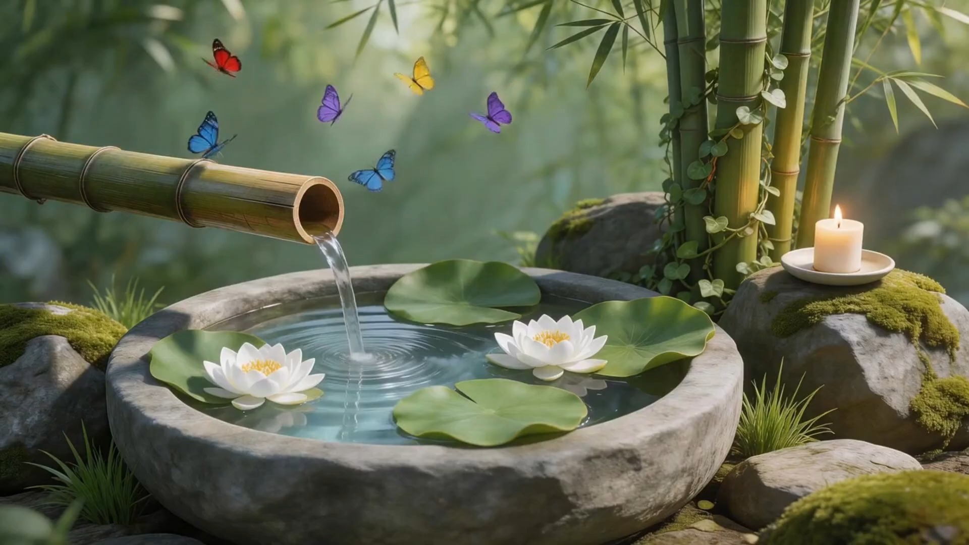 深度疗愈钢琴・溪流鸟鸣｜舒缓焦虑 放松助眠 瑜伽 SPA