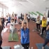 瑜伽：青岛大学2022年6月1日周三上午体育课