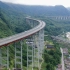 四川大山里的超级工程，雅西高速干海子大桥，创下四项世界第一