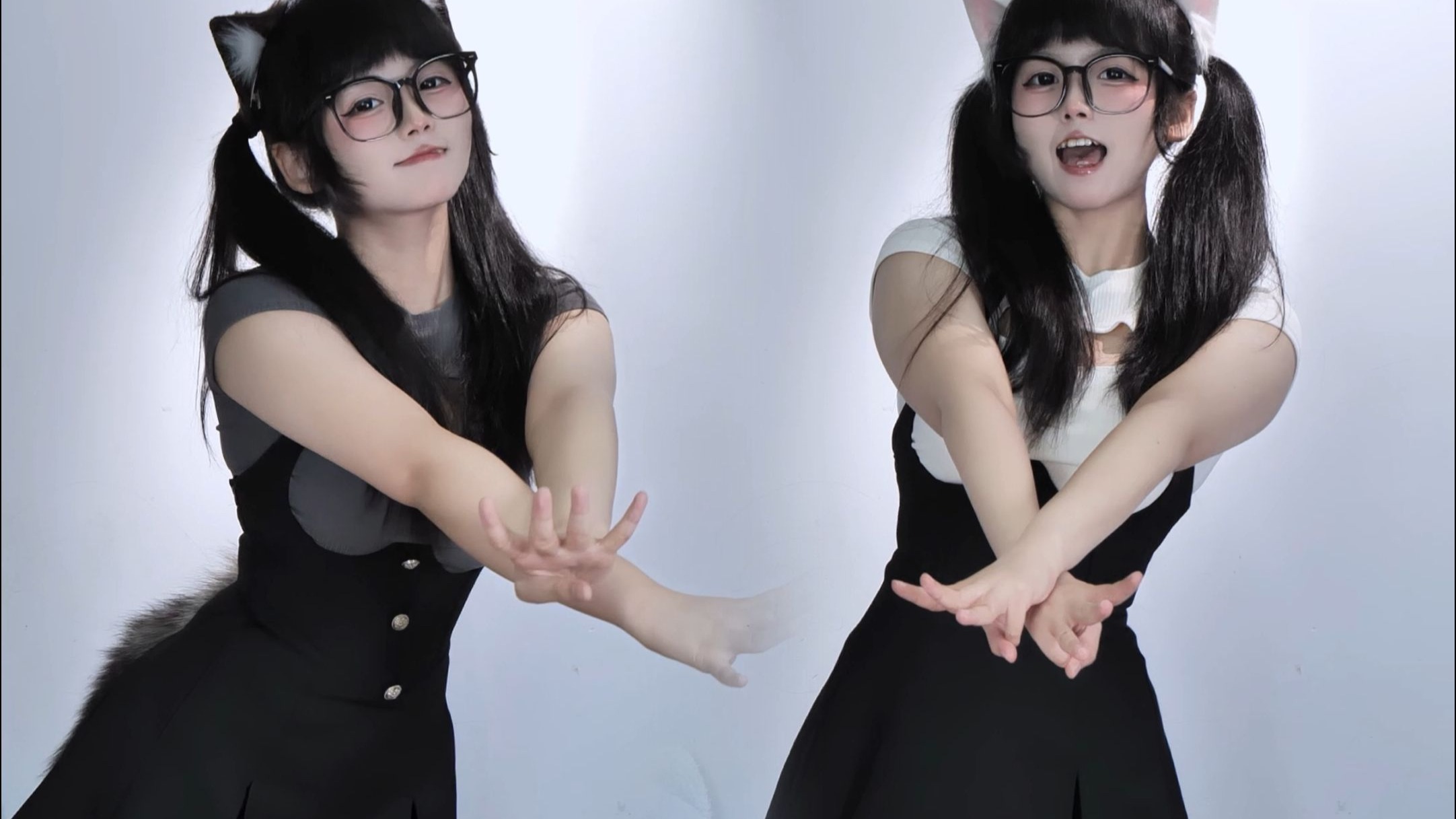 Black and white through and through!